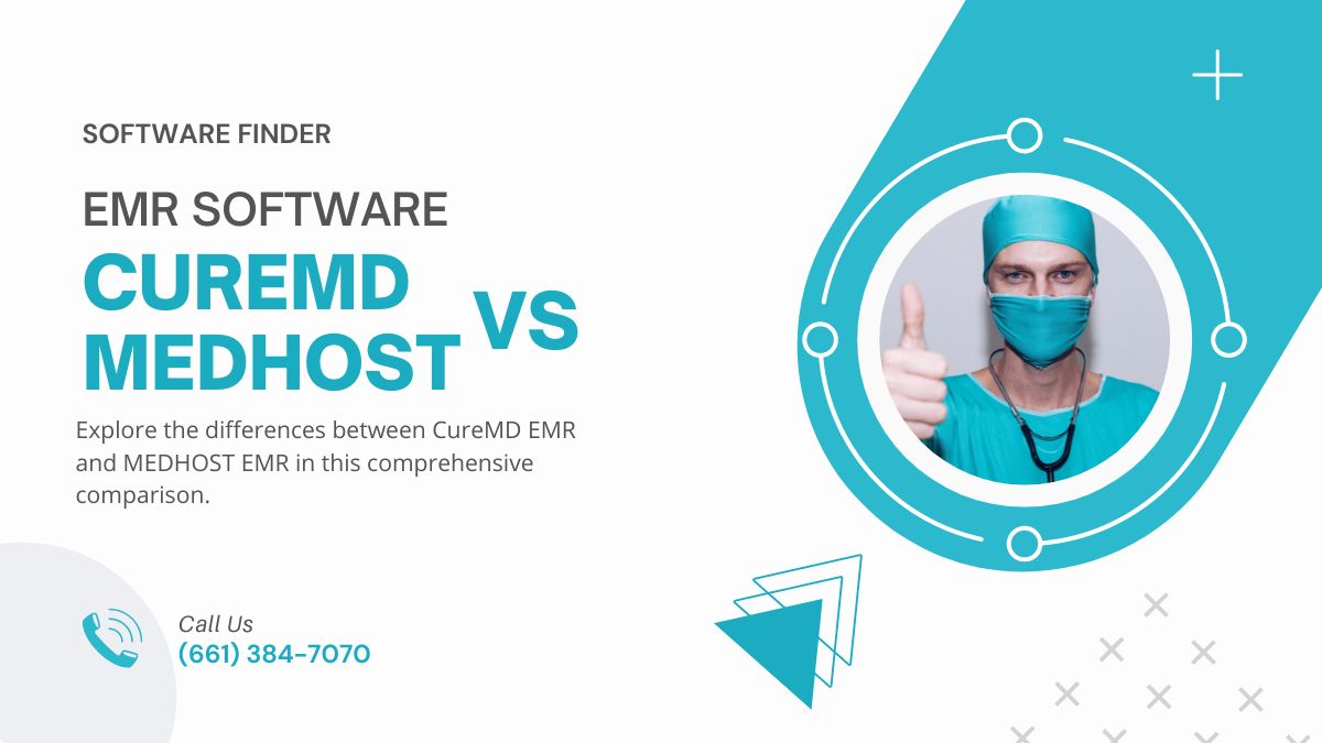 A Comprehensive Comparison: CureMD EMR vs MEDHOST EMR
