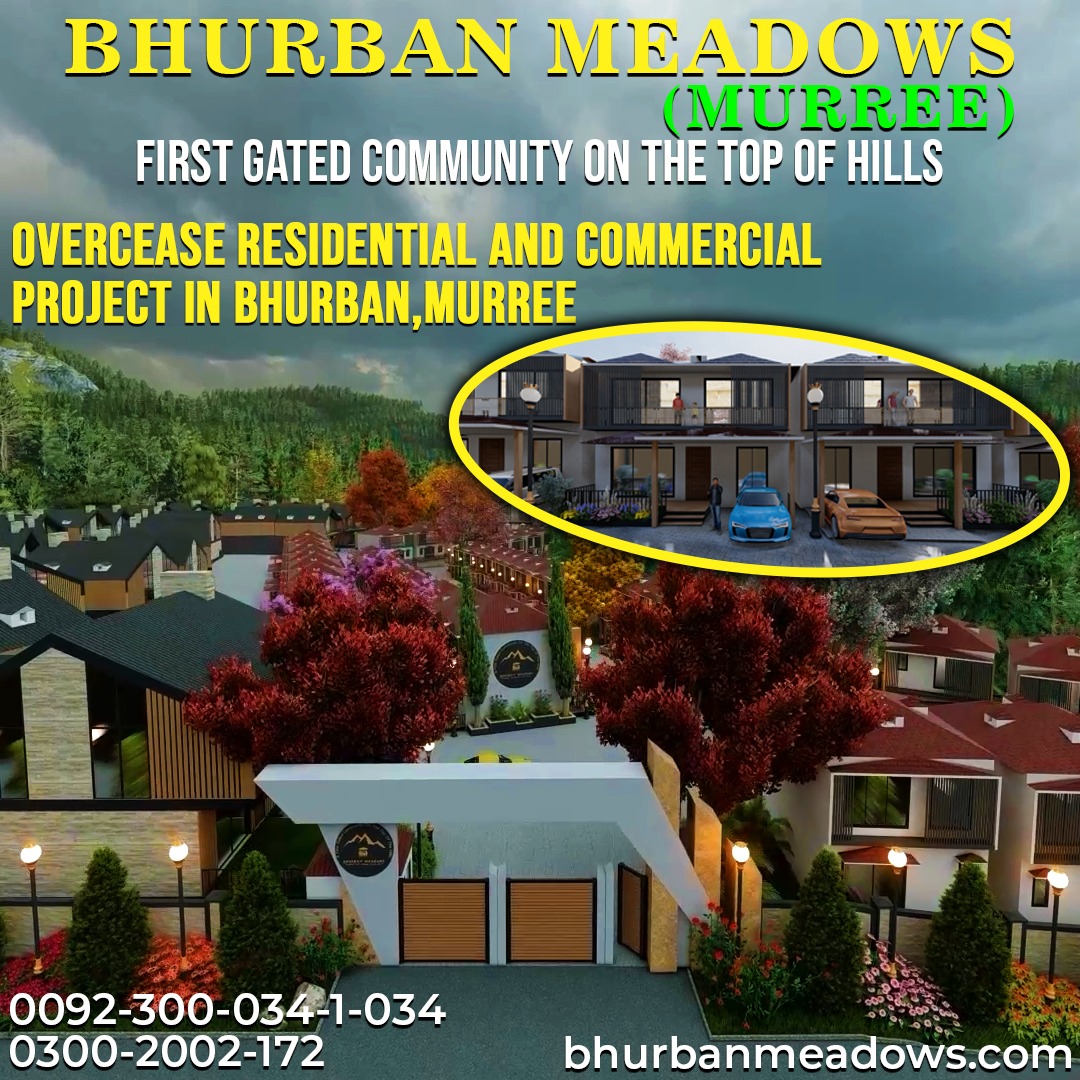 Overseas Residential and Commercial Projects in Bhurban, Murree