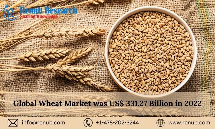 Global Wheat market, Size, Share, Growth ⅼ Key Players ⅼ Forecast (2023 – 2028) ⅼ Renub Research