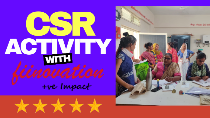 fiinovation csr activity review for women empowerment