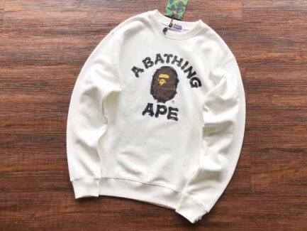 Unveiling the Iconic White Bape Sweater A Fusion of Style and Streetwear Culture
