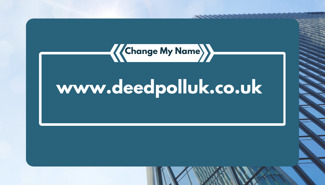 How to change your name legally in the UK