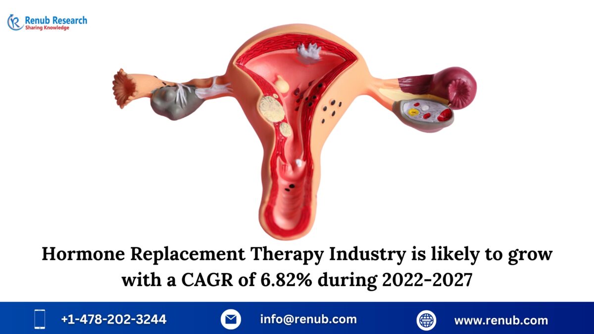 Hormone Replacement Therapy Market will be around US$ 26.80 Billion by 2027 | Renub Research