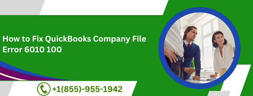How to Fix QuickBooks Company File Error 6010 100