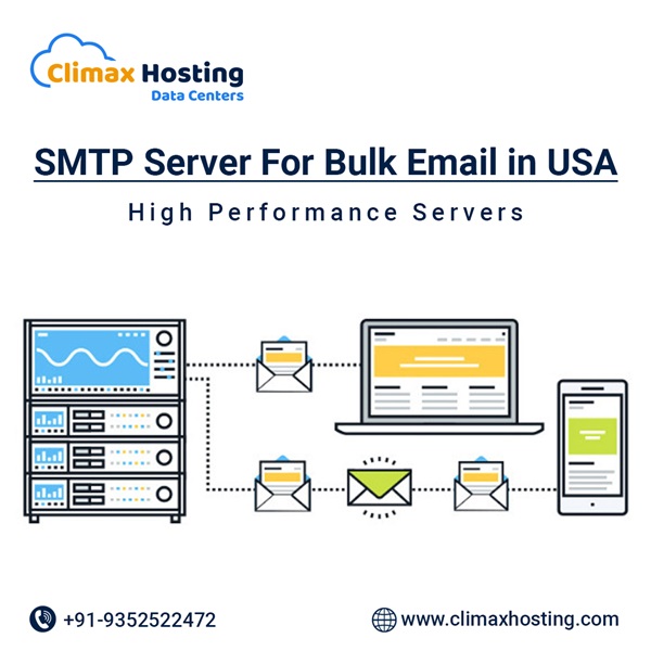 SMTP server for bulk email in USA