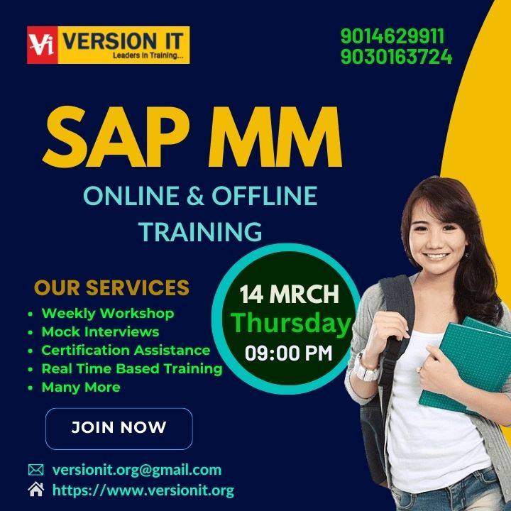 SAP MM Training in Hyderabad