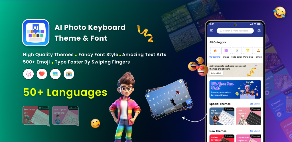 My Photo Keyboard App |  Enhance Your Typing Experience