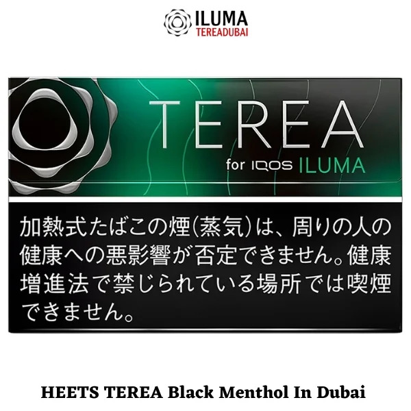 HEETS TEREA Black Menthol For IQOS ILUMA In Dubai