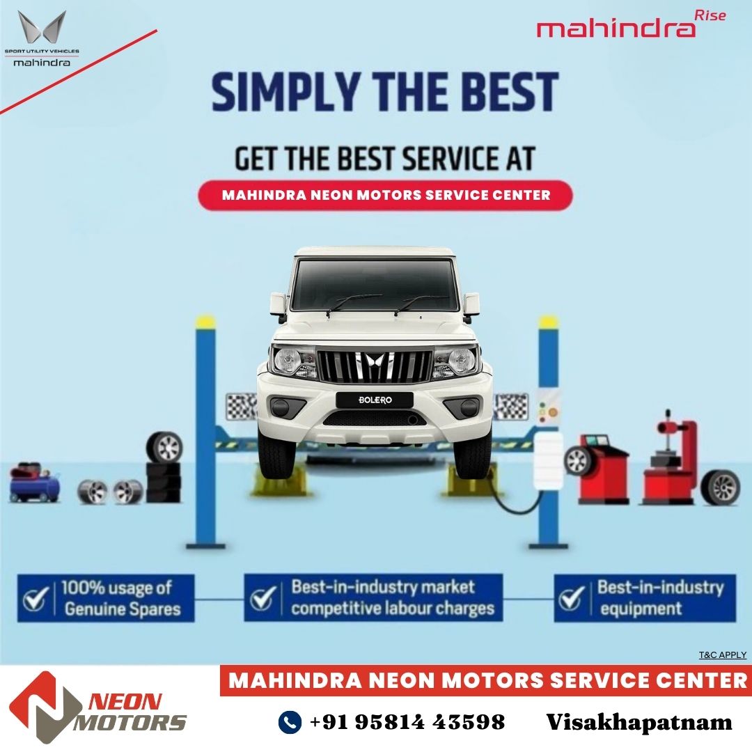 Mahindra car service in Vizag