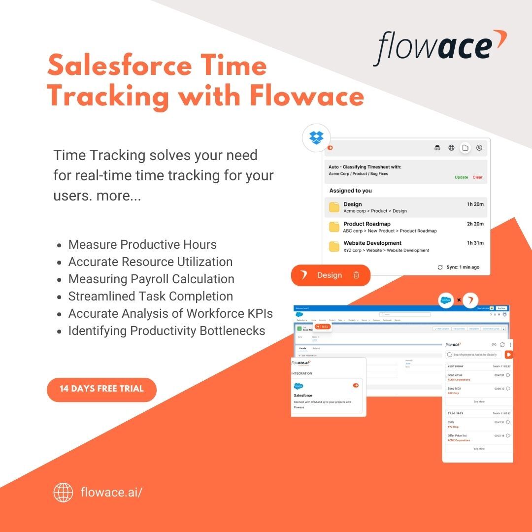 How Salesforce Time Tracking Improves Work Efficiency
