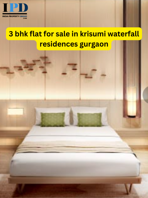 3 Bhk Flat for Sale in Krisumi Waterfall Residences Gurgaon