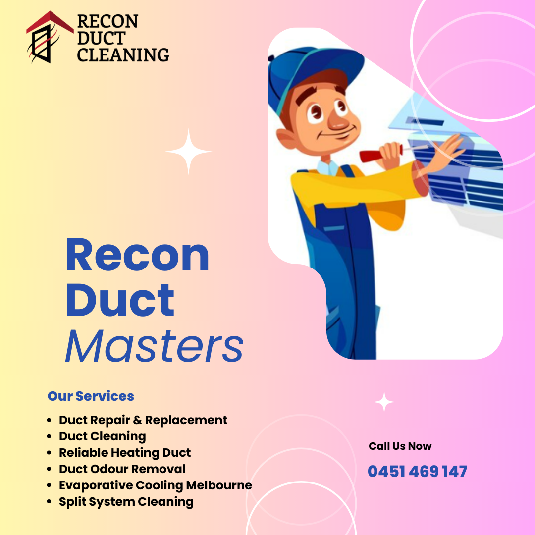 Evaporative Cooling Installation Melbourne by Recon Duct Masters