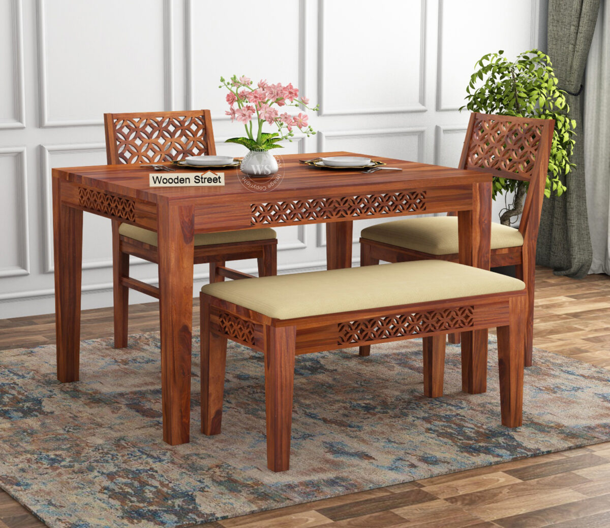Types of Dining Table Sets Available on Wooden Street