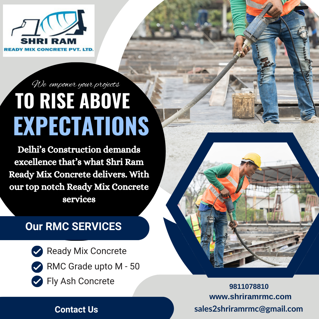 Ready Mix Concrete Manufacturer & Supplier IN Delhi