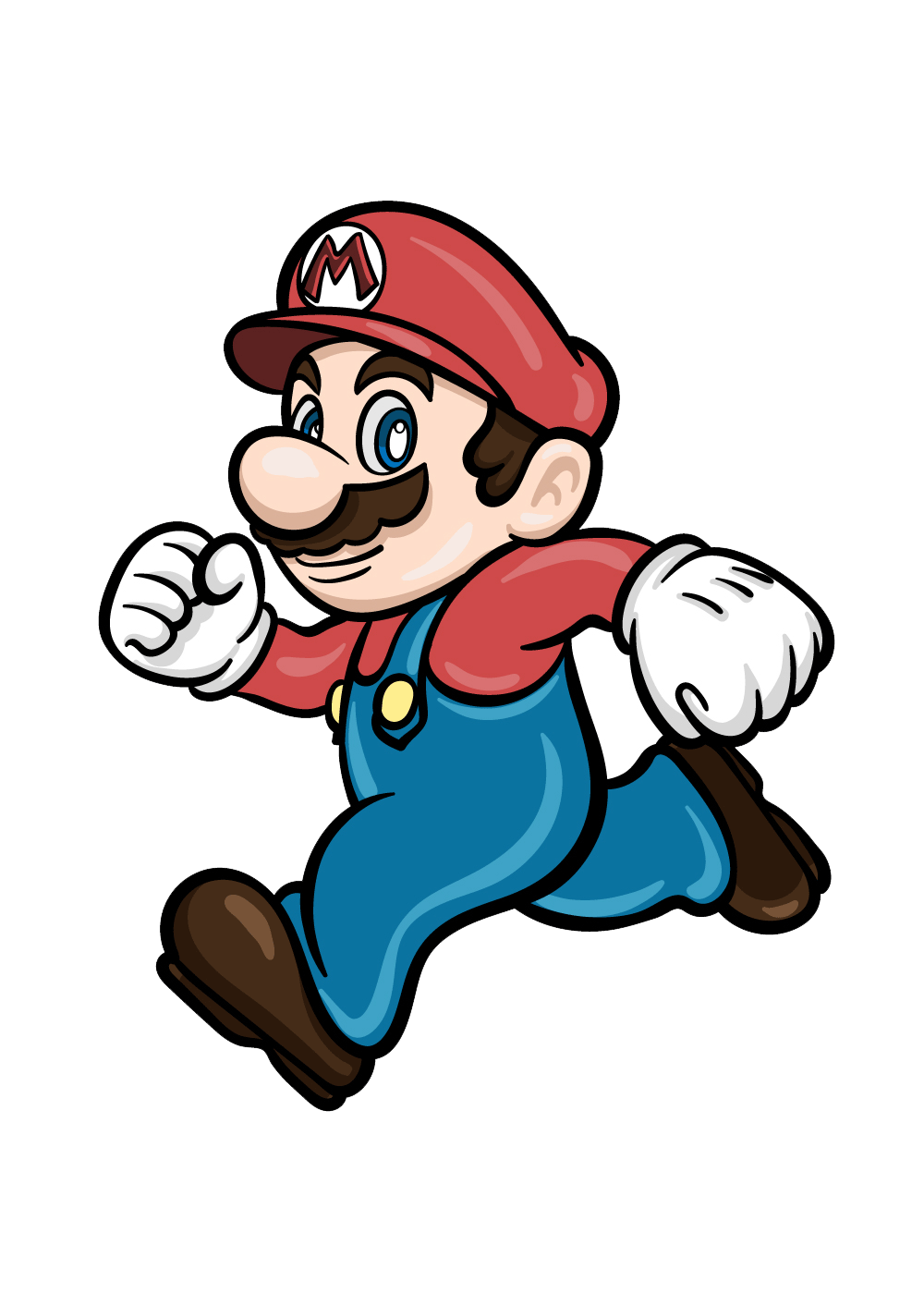 Mario Drawing Tutorial