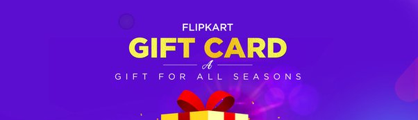 flipkart gift cards
