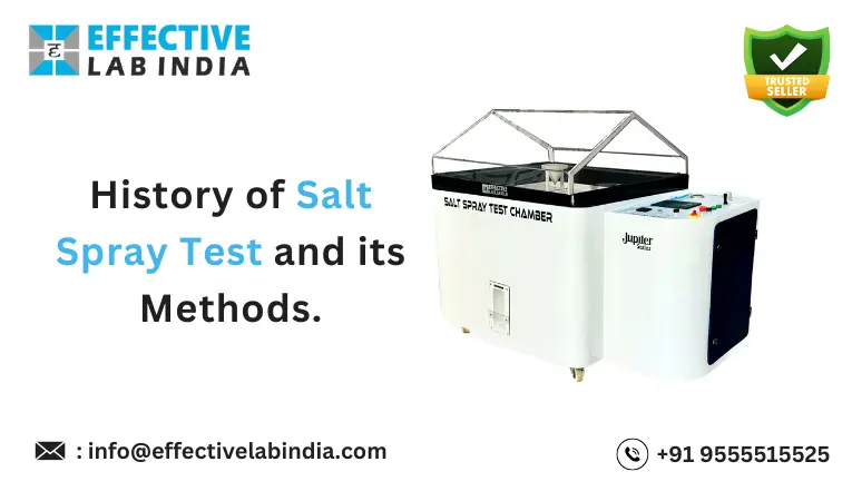 History of Salt Spray Test and its Methods