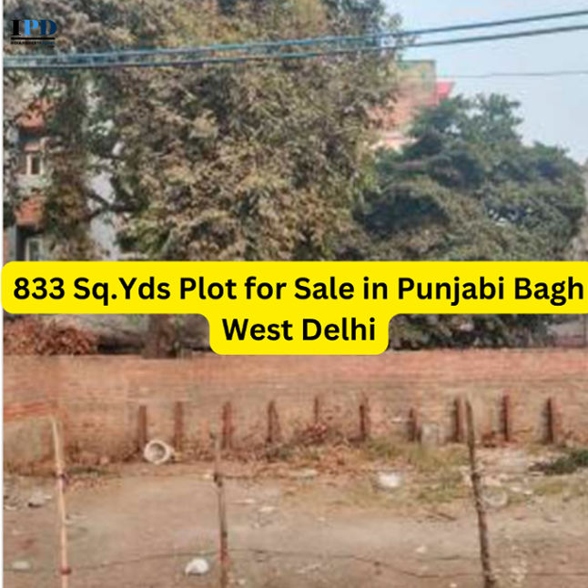Residential plot for sale in Punjabi bagh West Delhi