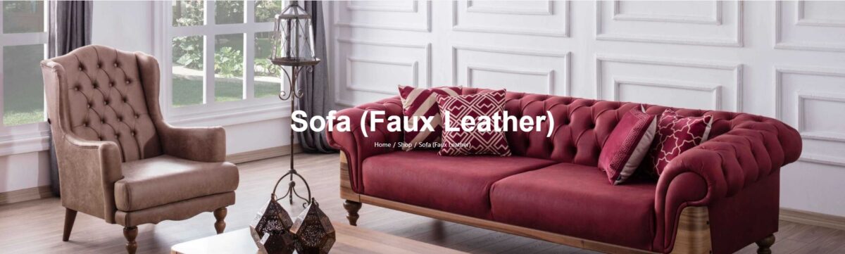 sofa sleeper faux leather