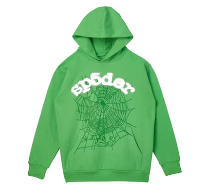 Embrace Nature’s Charm with the Green Spider Hoodie