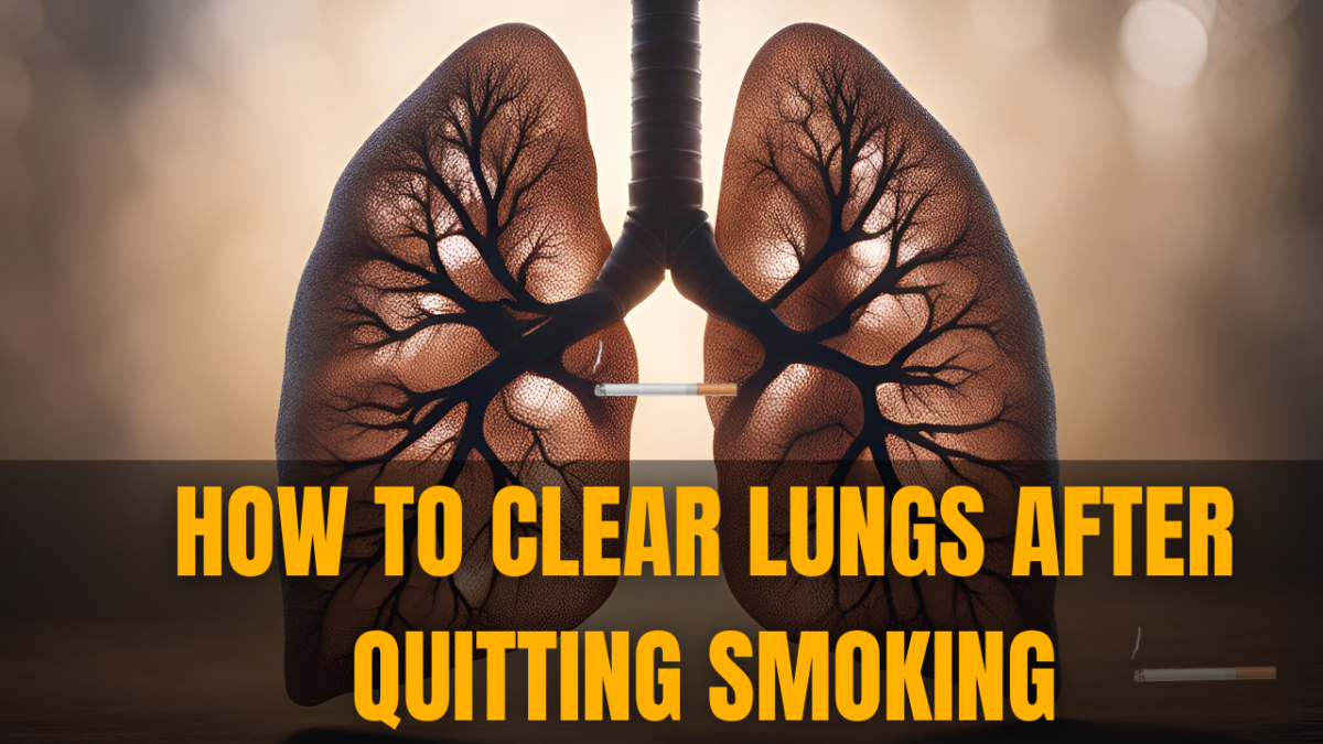how to clear lungs after quitting smoking