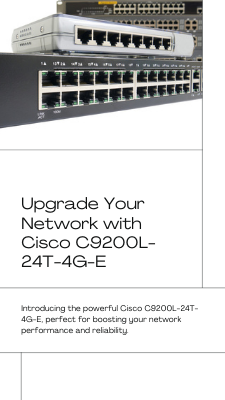 How to Ensure Long-Term Reliability with Cisco C9200L-24T-4G-E