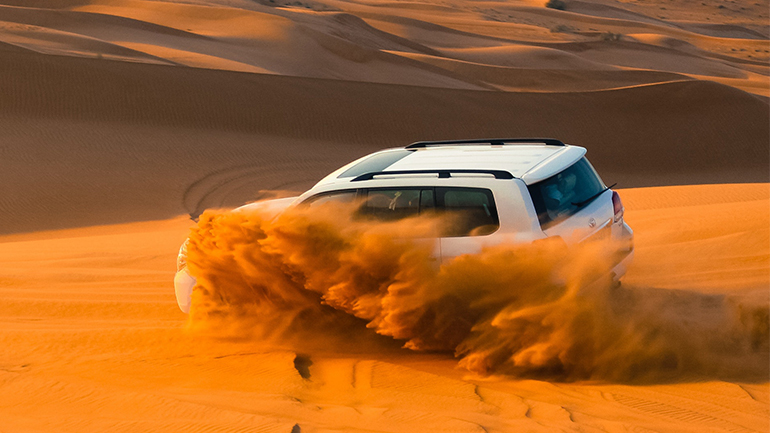 morning desert safari