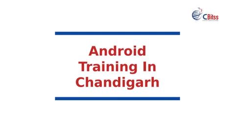 Mobile Application course in chandigarh