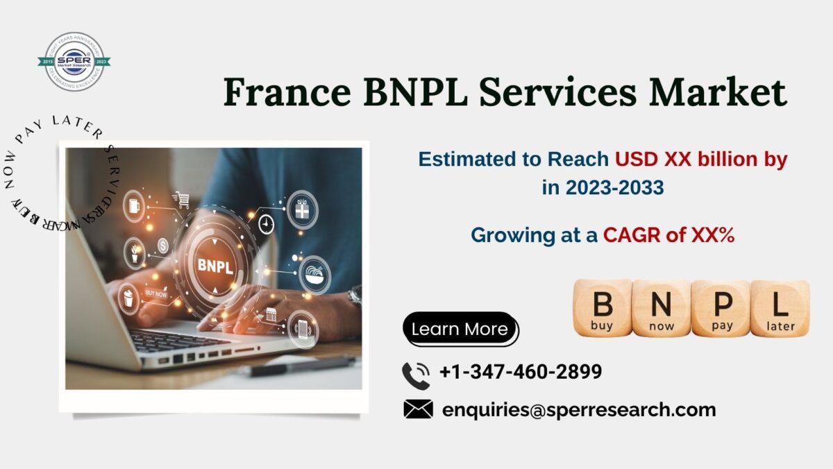 France Buy Now Pay Later Services Market Size, Growth, Revenue, Trends, Share, Industry Analysis, Challenges and Business Opportunities Till 2033: SPER Market Research