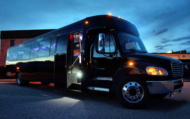 Limo party bus rental