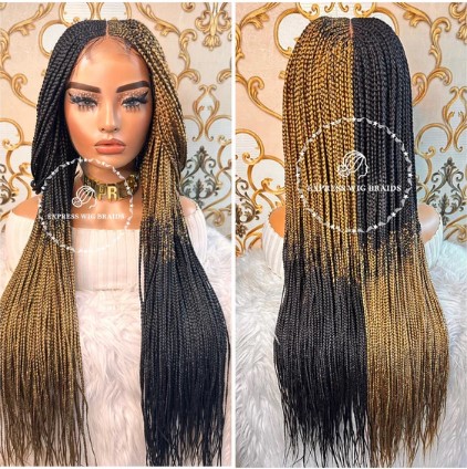 Knotless braid wig