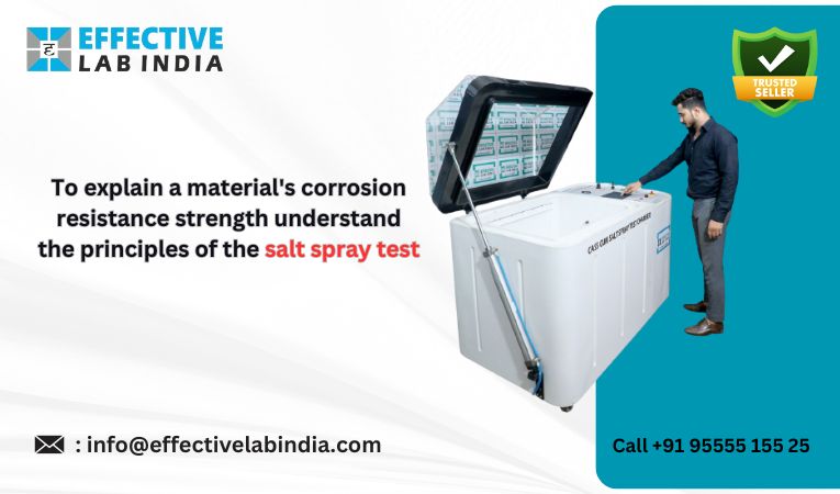 To explain a material's corrosion resistance strength understand the principles of the salt spray test