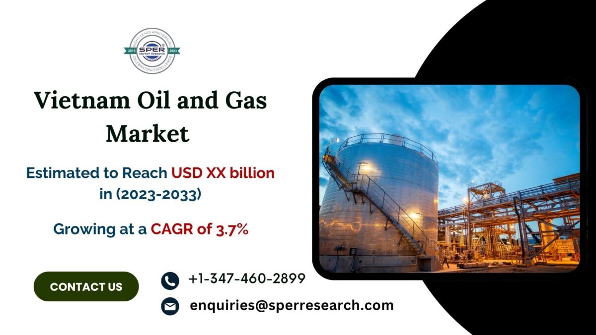 Vietnam Oil & Gas Market  Growth 2024, Rising Trends, Revenue, Share, Size, CAGR Status, Challenges, Opportunities and Forecast Analysis Till 2033: SPER Market Research