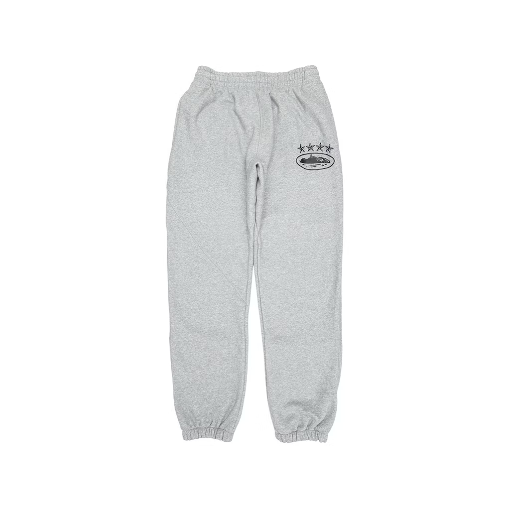 corteiz grey joggers