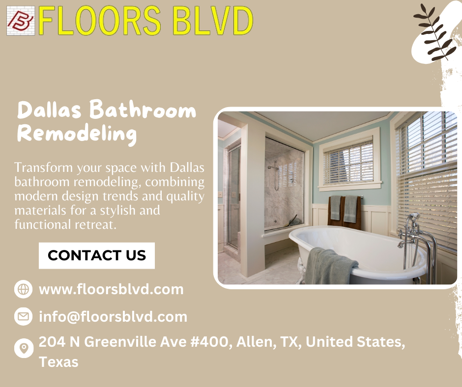 Dallas Bathroom Remodeling: Elevate Your Design with Marble Floors