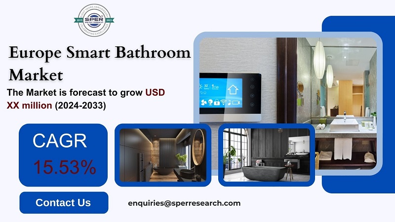 Europe Smart Bathroom Market Size, Rising Trends, Industry Share, Demand, Key Manufacturers, Revenue, Challenges and Forecast till 2033: SPER Market Research