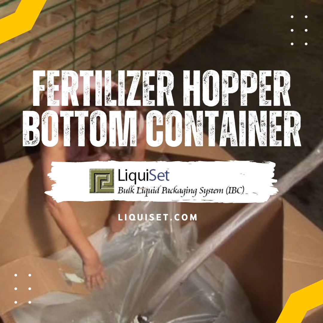 Fertilizer Hopper Bottom Container