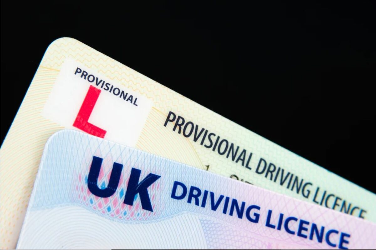 Provisional driving licence UK