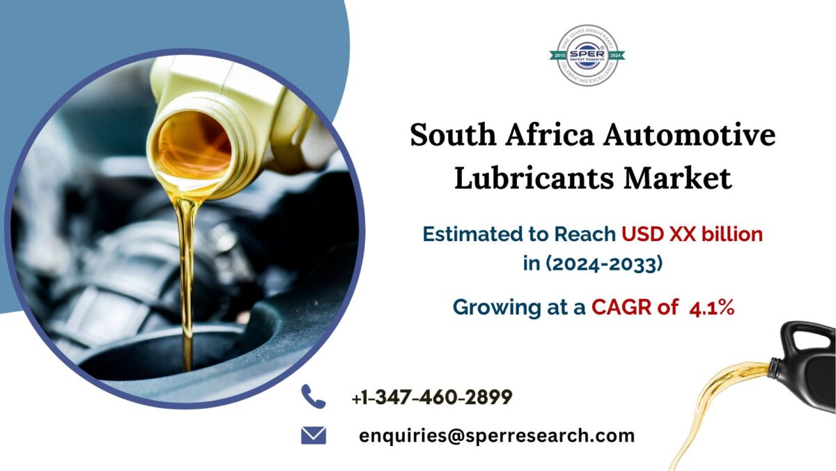 South Africa Lubricants Market Report: Share, Key Players, Prices, Trends, Challenges, and Opportunities 2033 by SPER Market Research