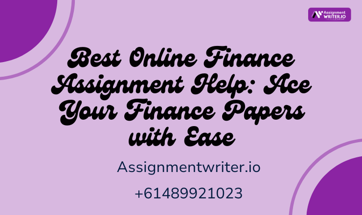 finance assignment help