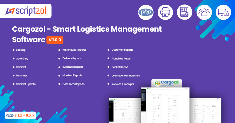 Cargozol - Smart Logistics Management Software