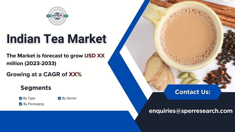 Indian Tea Market Size 2024, Rising Trends, Revenue, Industry Share, Scope, Technologies, Growth Strategy, Business Challenges, Future Opportunities and Forecast till 2033: SPER Market Research