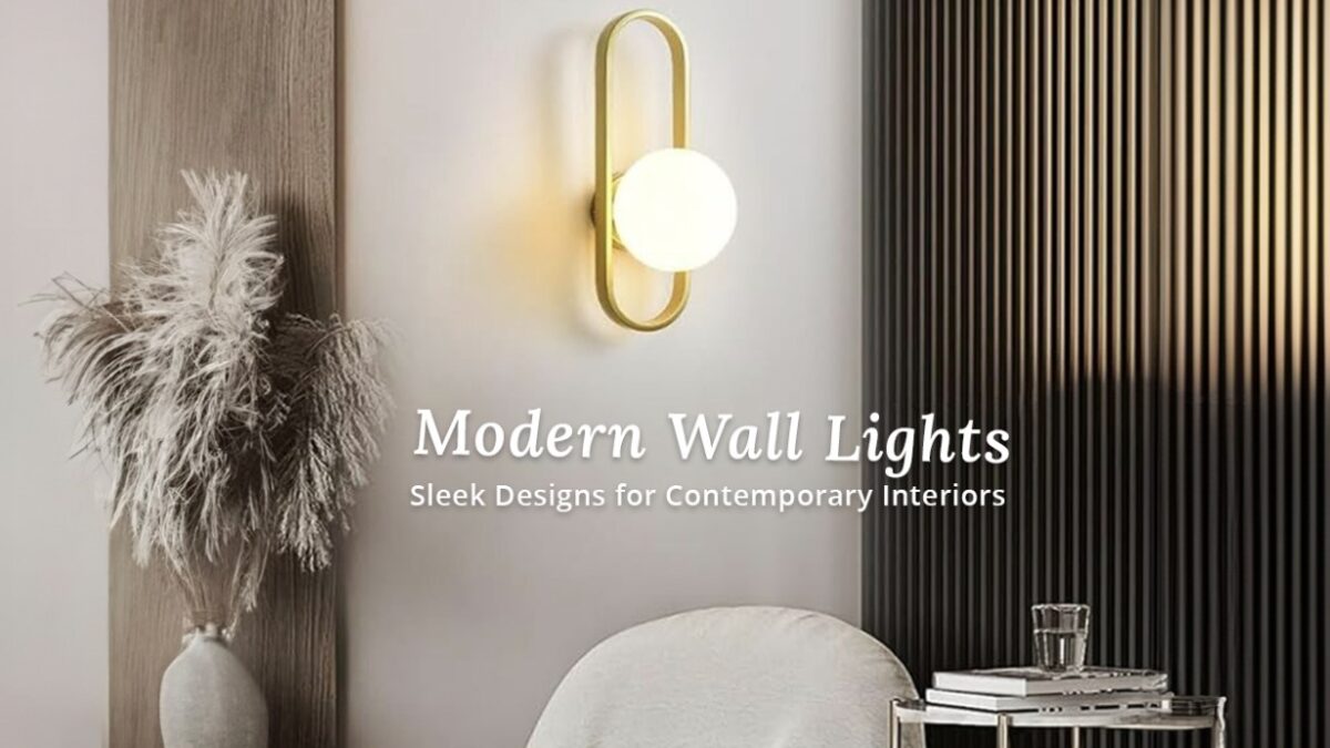 modern wall lights