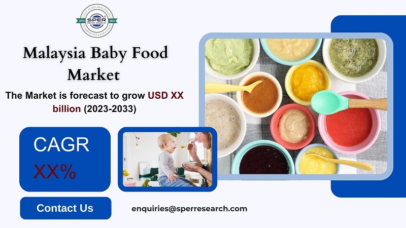 Malaysia Baby Food Market Size and Share, Rising Trends, Growth Drivers, Price, Challenges, Future Opportunities and Forecast Analysis till 2033: SPER Market Research