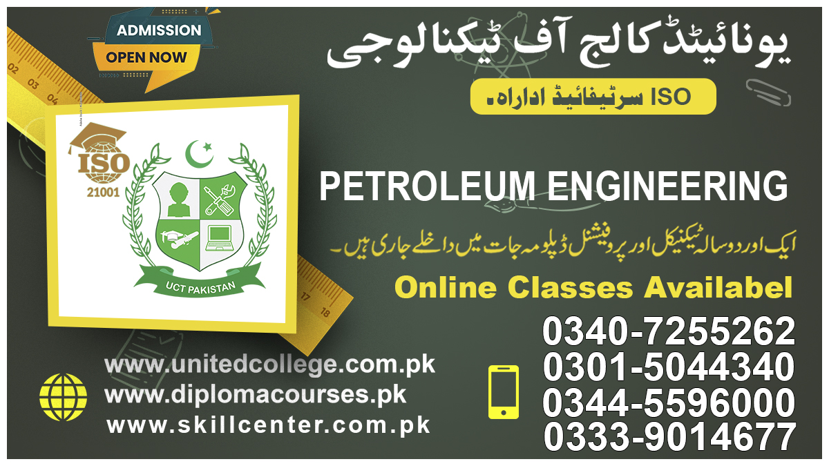 Join the Petroleum Engineering Course in Rawalpindi & Islamabad