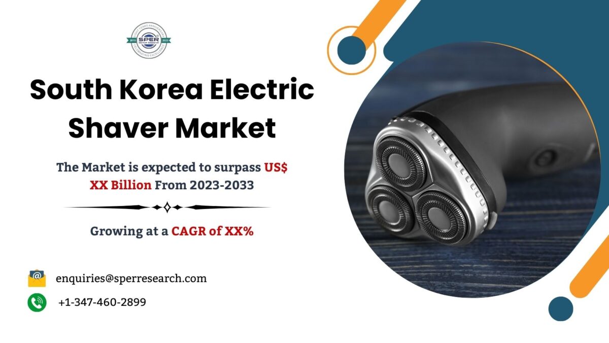 South Korea Electric Shaver Market Share, Trends, Revenue, Demand, Key Players, Business Challenges, Opportunities and Future Competition Till 2033: SPER Market Research