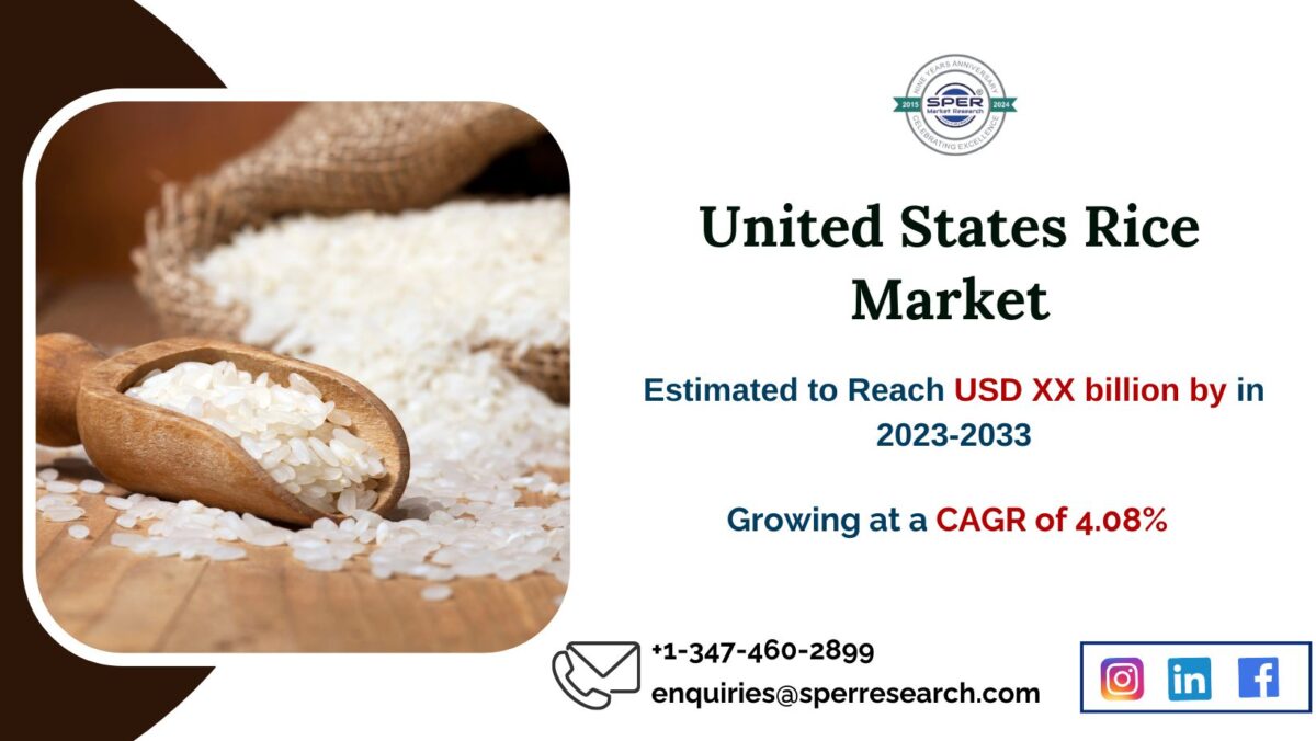 US Rice Market Revenue, Size,  Share, Growth Opportunities, Challenges, and Forecast for 2033 – SPER Market Research