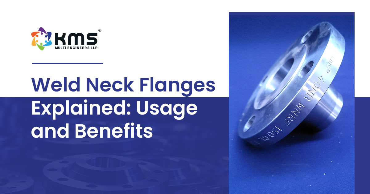 Weld neck flanges