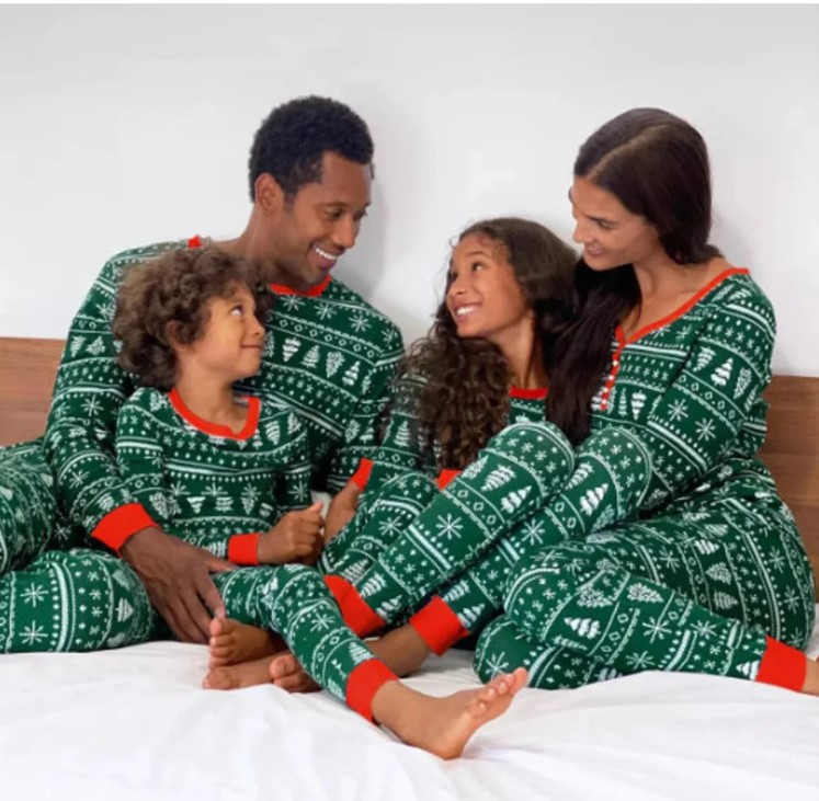 family matching pjs