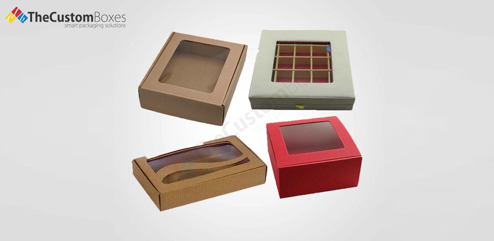 Kraft Window Boxes